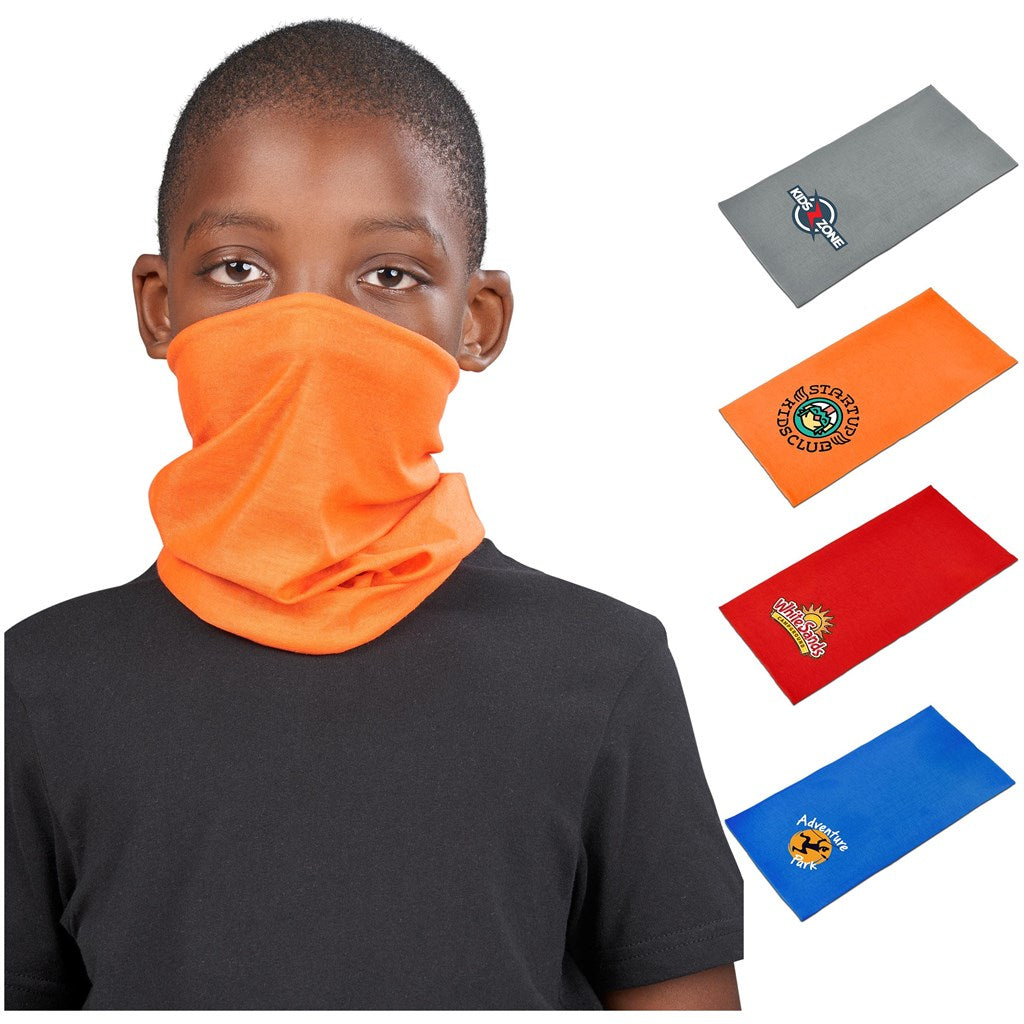 Kids Flexi Tubular Bandana - Red