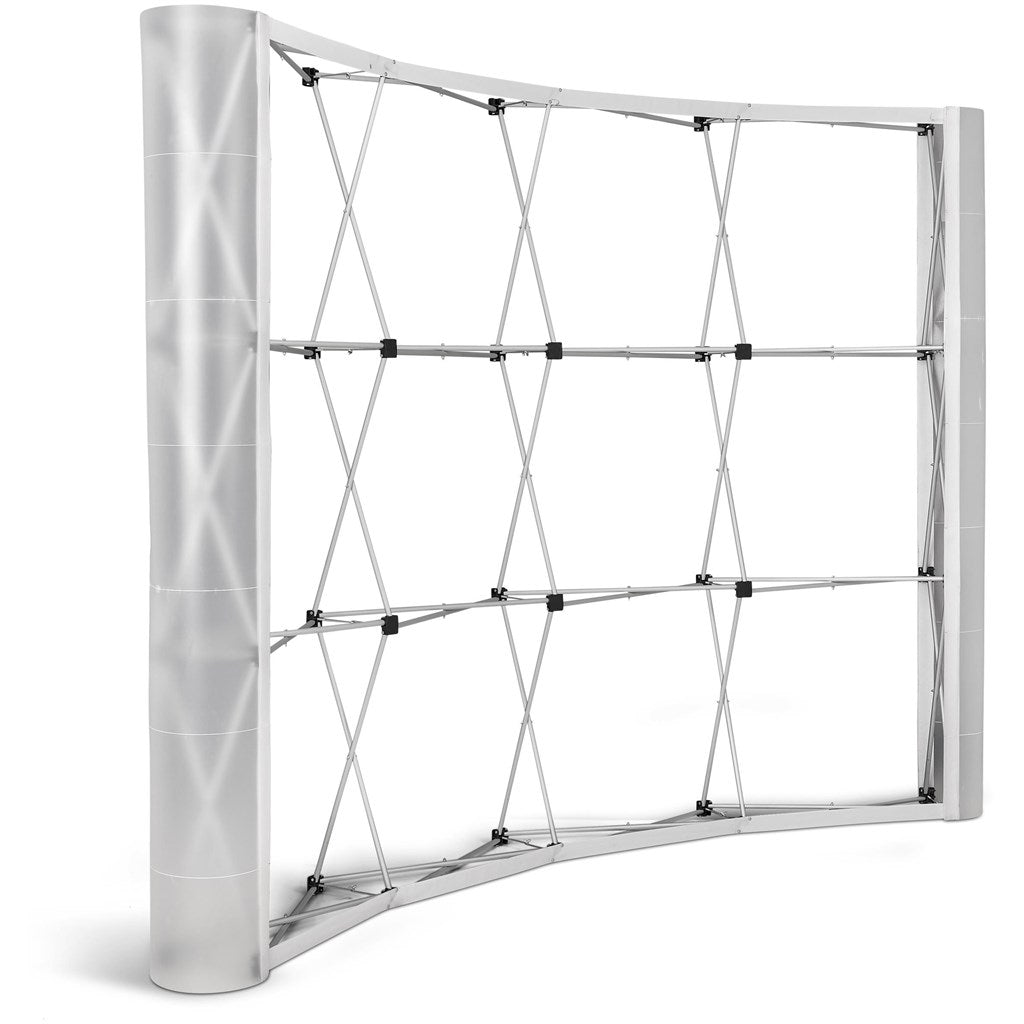 Legend Curved Banner Wall with Wings 2.85m x 2.25m