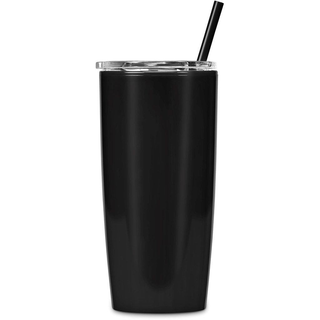 Altitude Daytona Plastic 2-in-1 Double-Wall Tumbler & Straw - 600ml