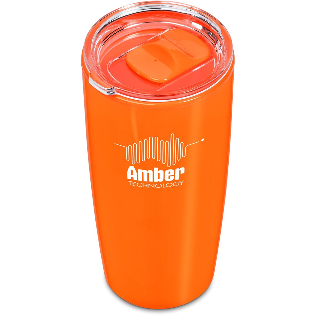 Altitude Daytona Plastic 2-in-1 Double-Wall Tumbler & Straw - 600ml