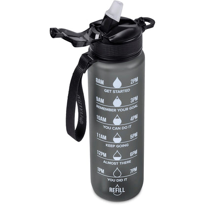 Eva & Elm Neptune Plastic Water Bottle - 1 Litre