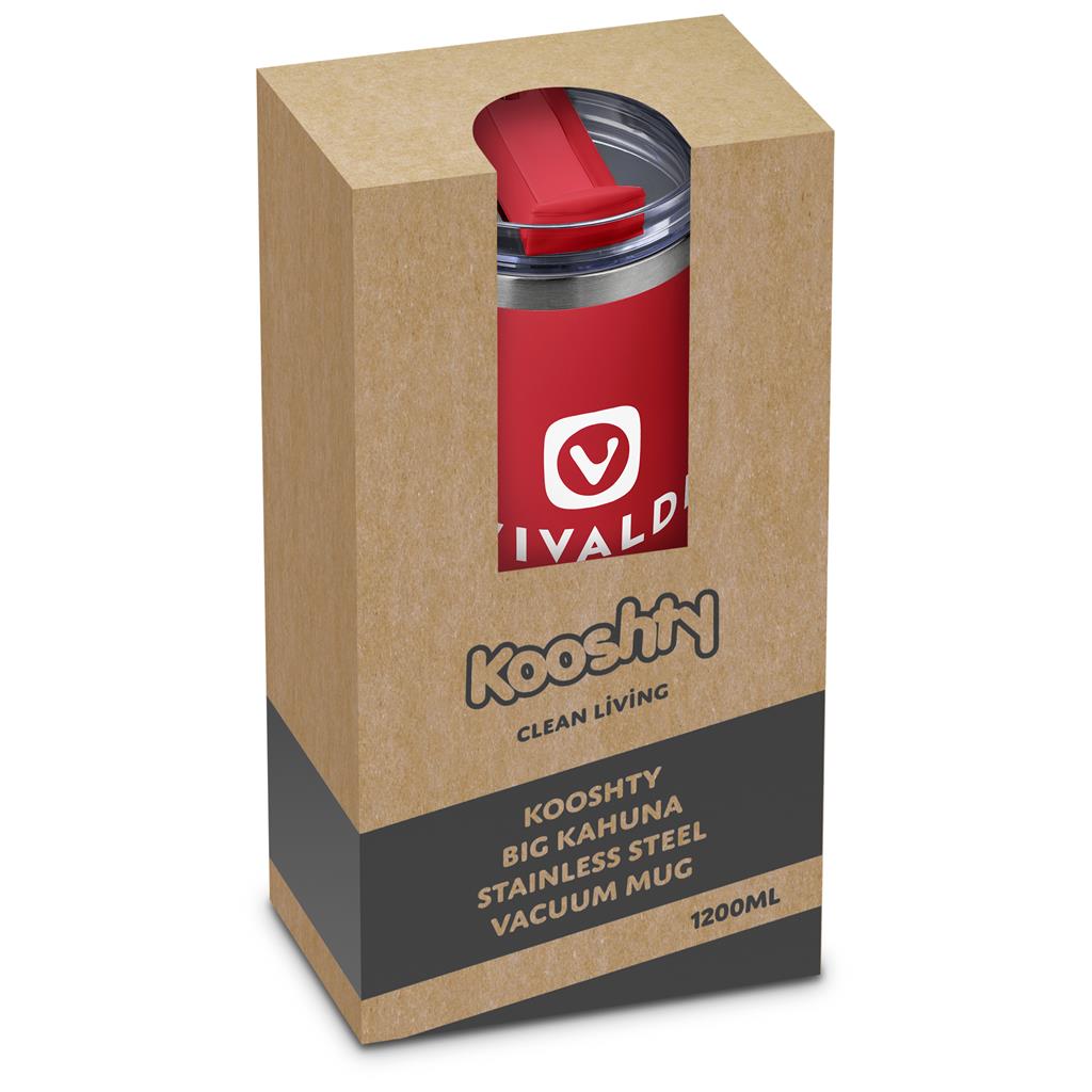 Kooshty Big Kahuna Stainless Steel Vacuum Mug – 1.2 Litre