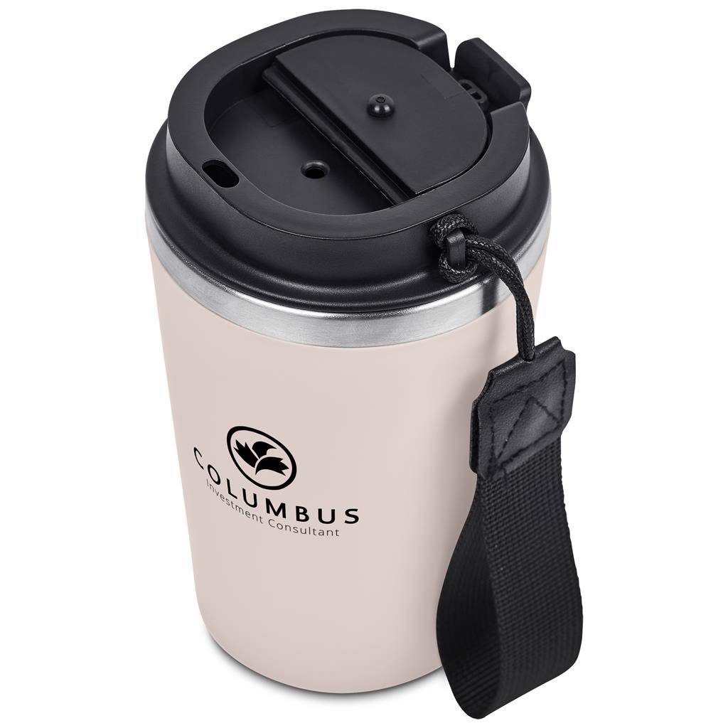 Kooshty Luca Stainless Steel & Plastic Double-Wall Tumbler – 350ml