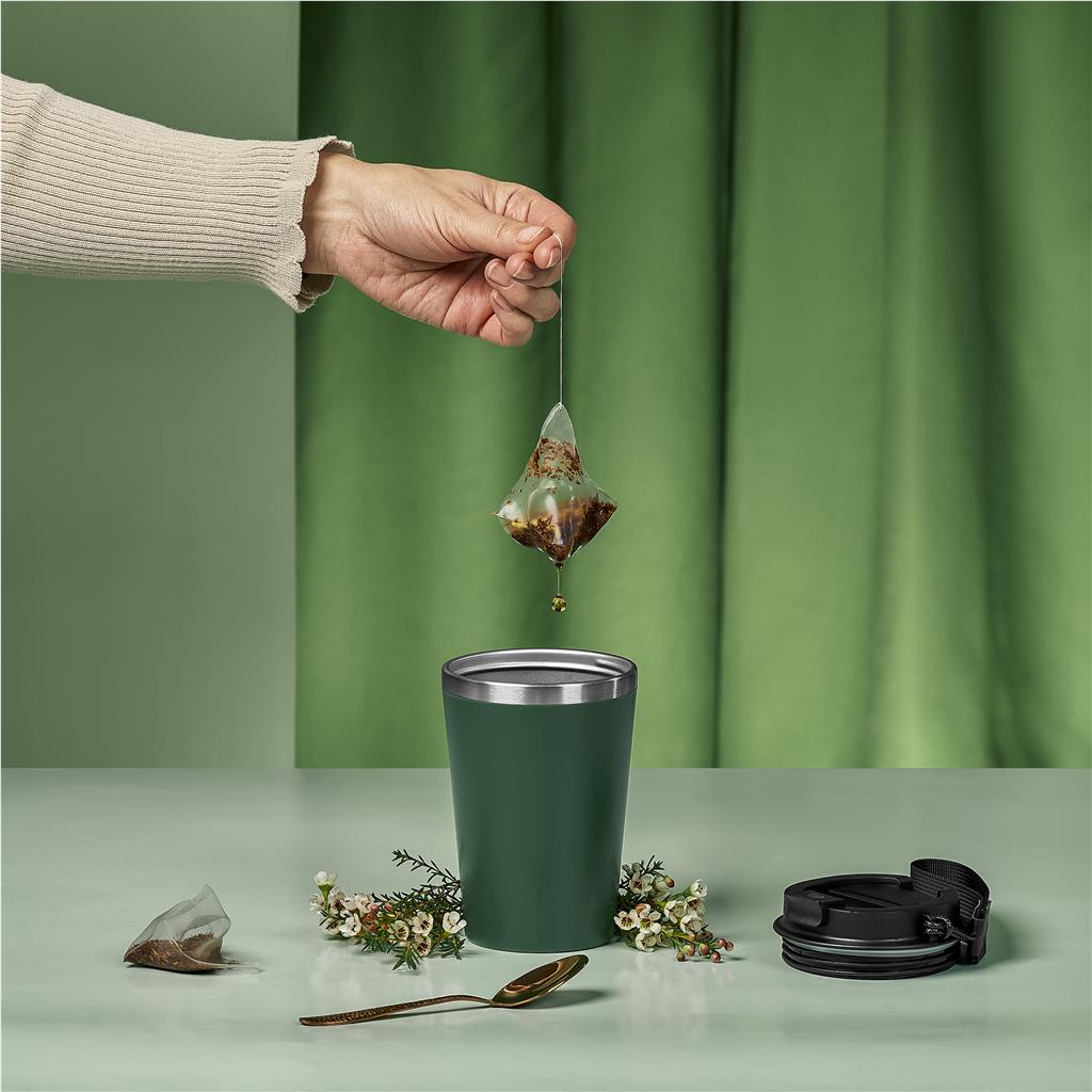 Kooshty Luca Stainless Steel & Plastic Double-Wall Tumbler – 350ml