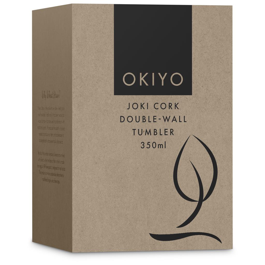 Okiyo Joki Cork Double-Wall Tumbler - 350ml