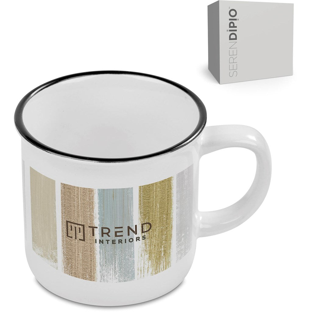 Serendipio York Ceramic Sublimation Coffee Mug - 280ml