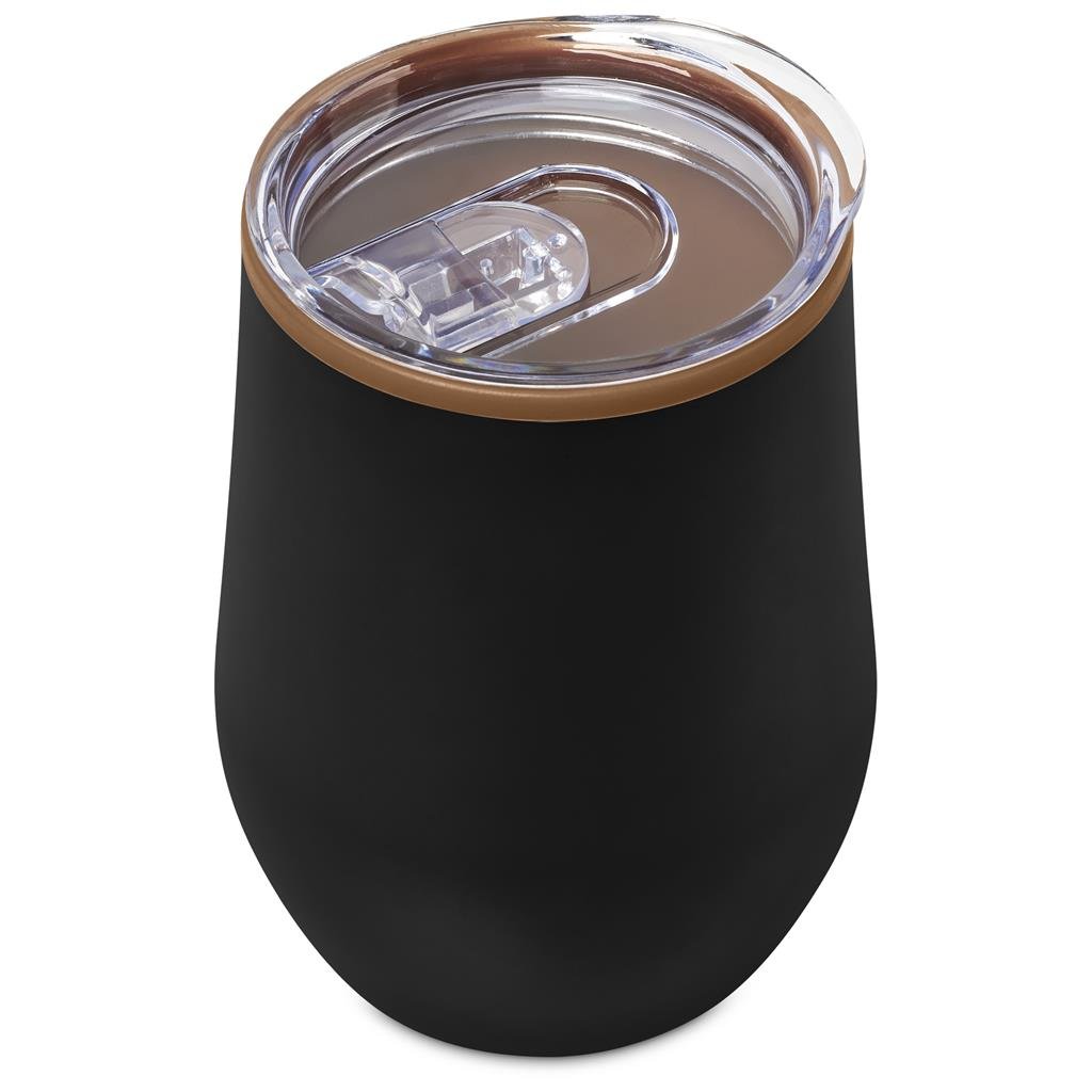 Serendipio Ovolo Stainless Steel & Plastic Double-Wall Tumbler – 350ml