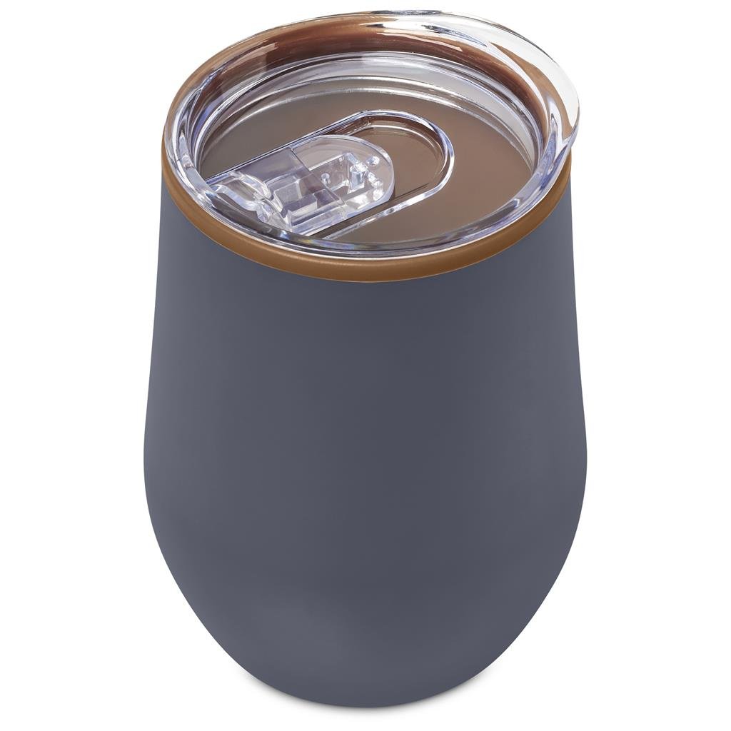 Serendipio Ovolo Stainless Steel & Plastic Double-Wall Tumbler – 350ml