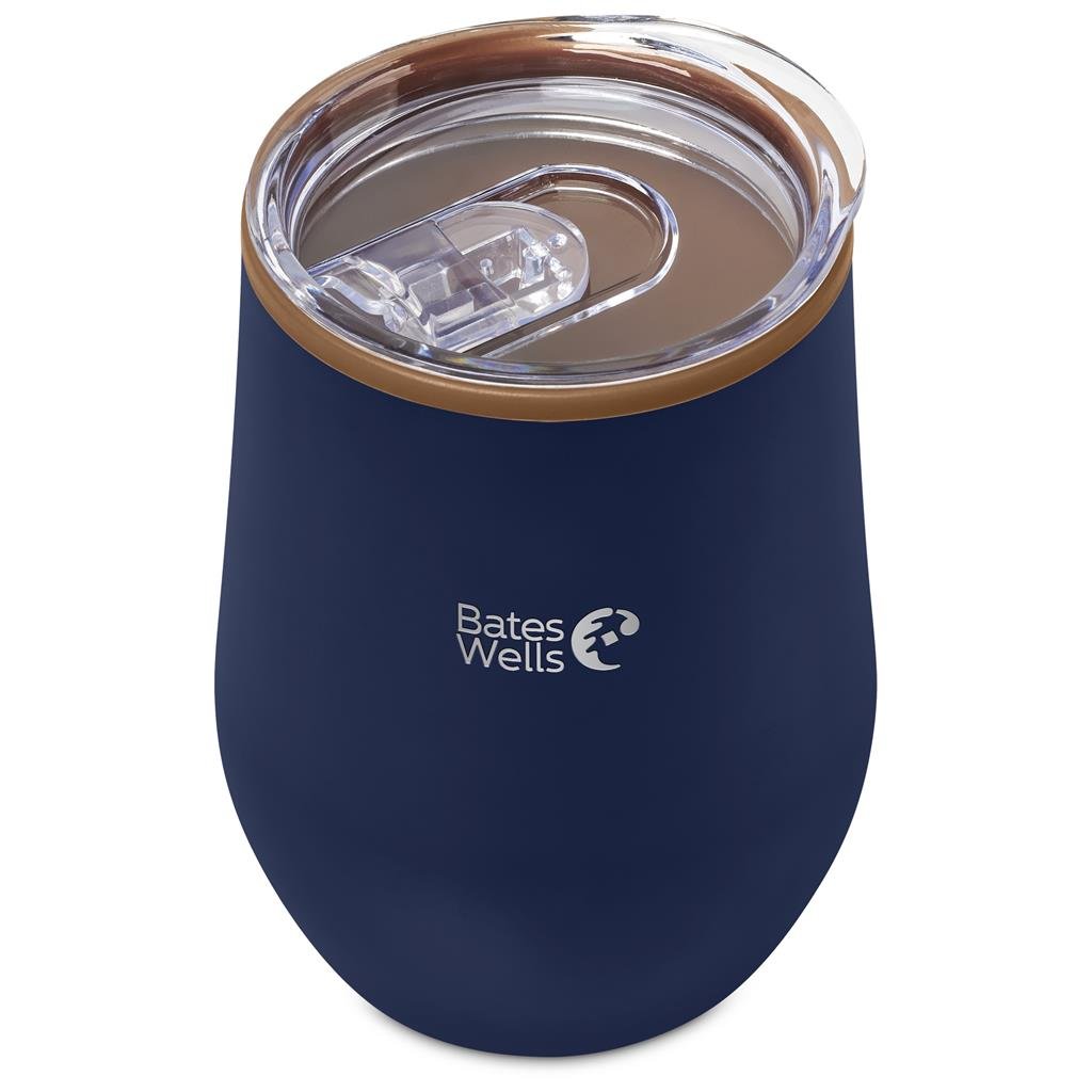 Serendipio Ovolo Stainless Steel & Plastic Double-Wall Tumbler – 350ml