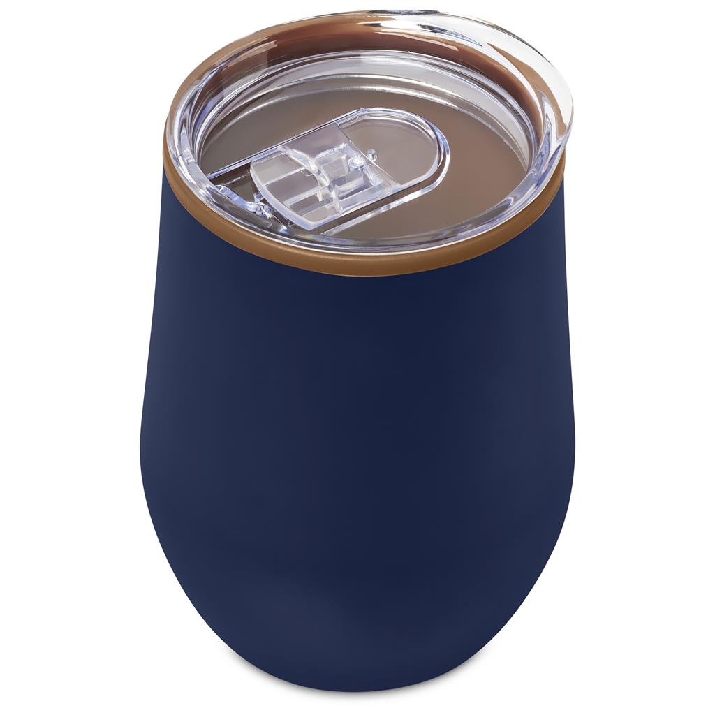 Serendipio Ovolo Stainless Steel & Plastic Double-Wall Tumbler – 350ml