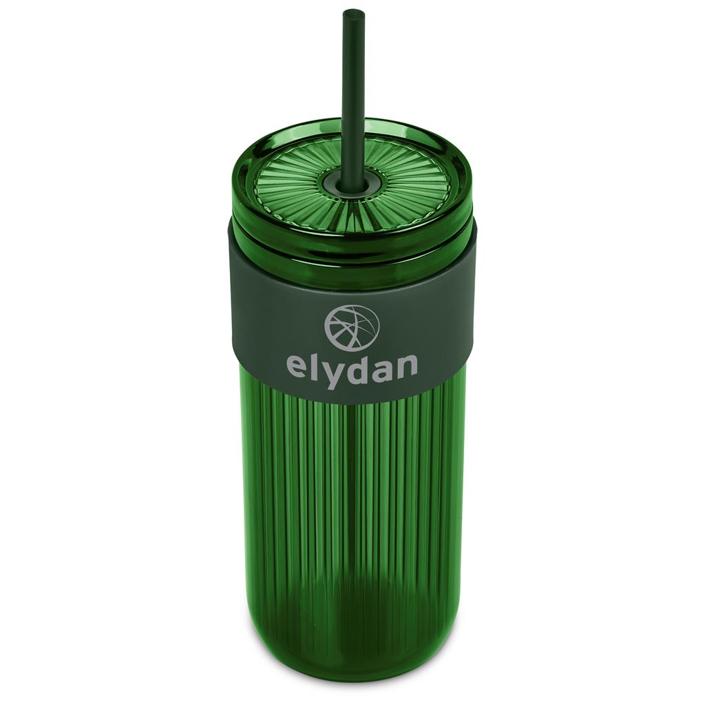 Serendipio Mayfair Plastic Tumbler & Straw – 650ml