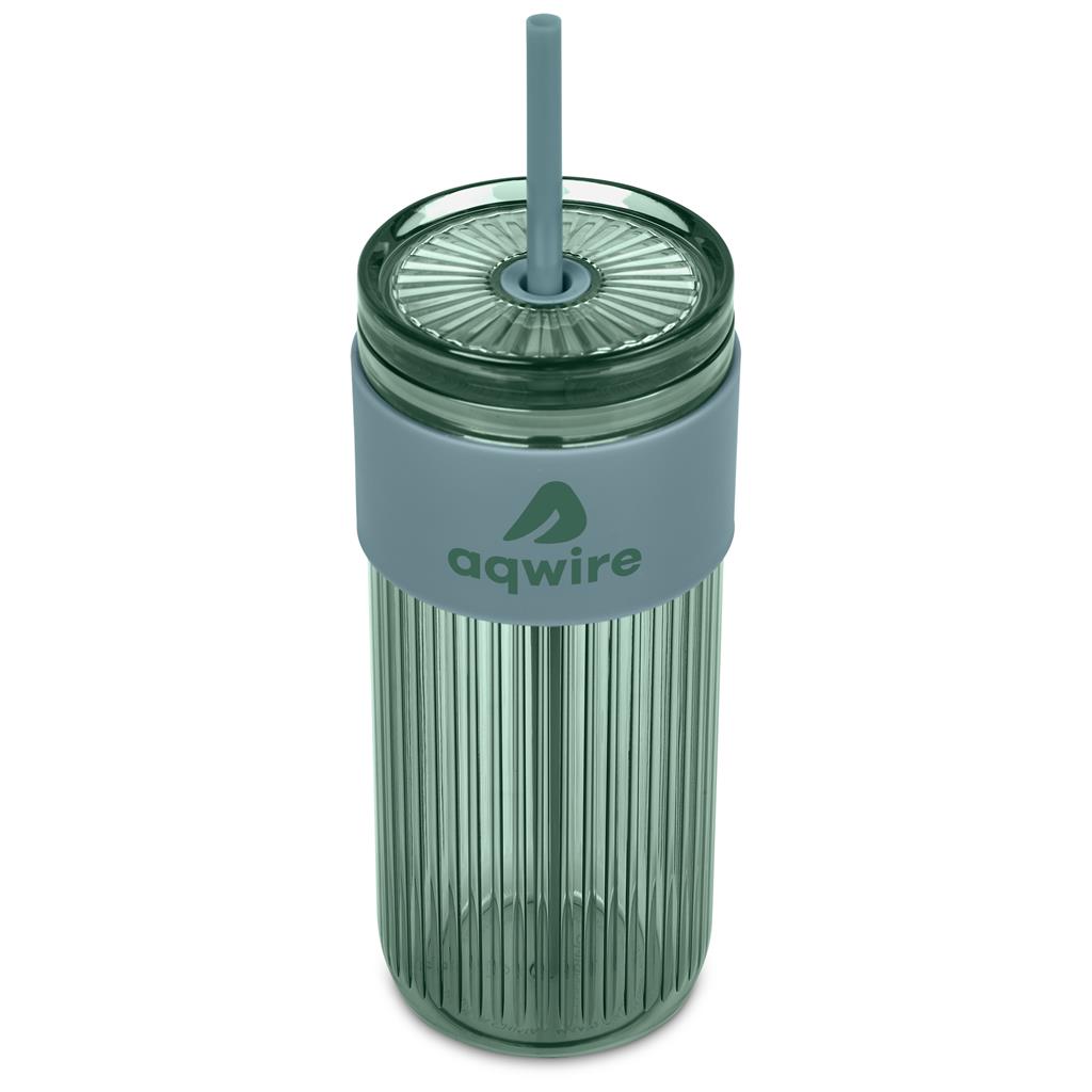Serendipio Mayfair Plastic Tumbler & Straw – 650ml