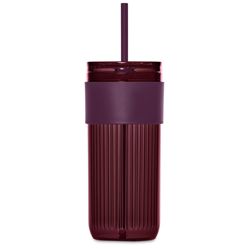 Serendipio Mayfair Plastic Tumbler & Straw – 650ml