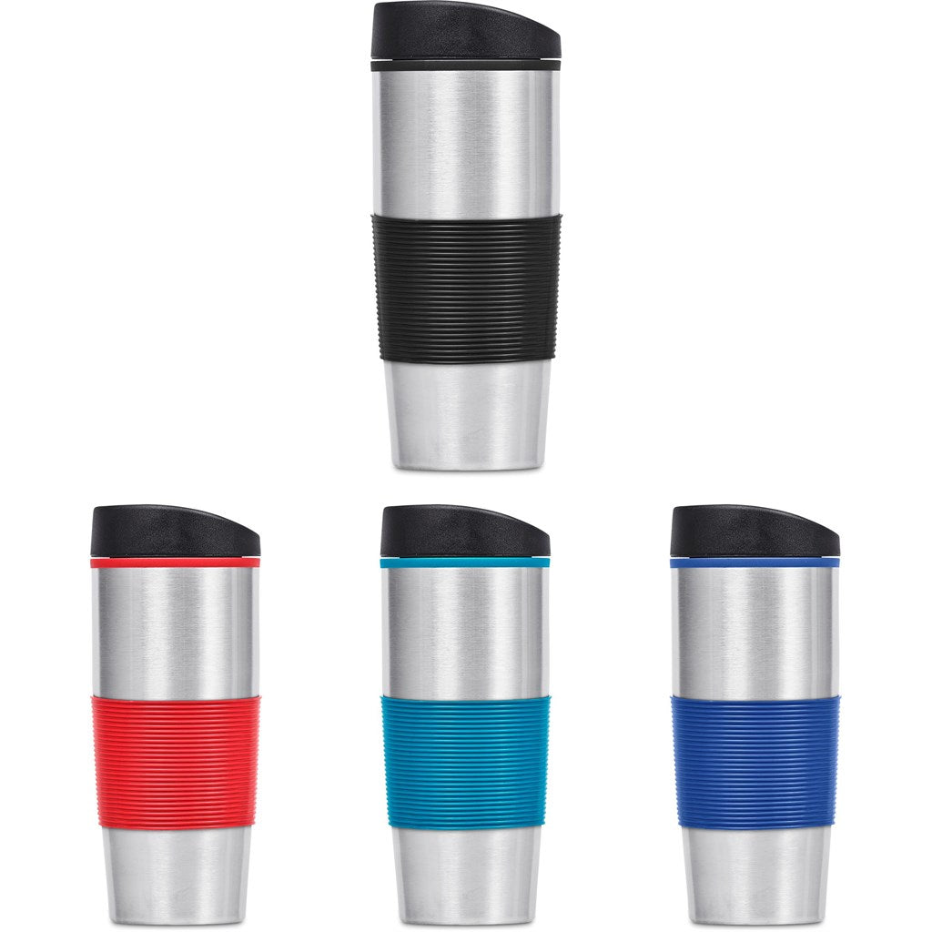 Ridge Stainless Steel & Plastic Double-Wall Tumbler - 450ml