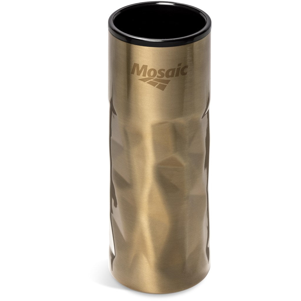 Serendipio Fire & Ice Stainless Steel & Plastic 2-In-1 Tumbler - 435ml - Silver