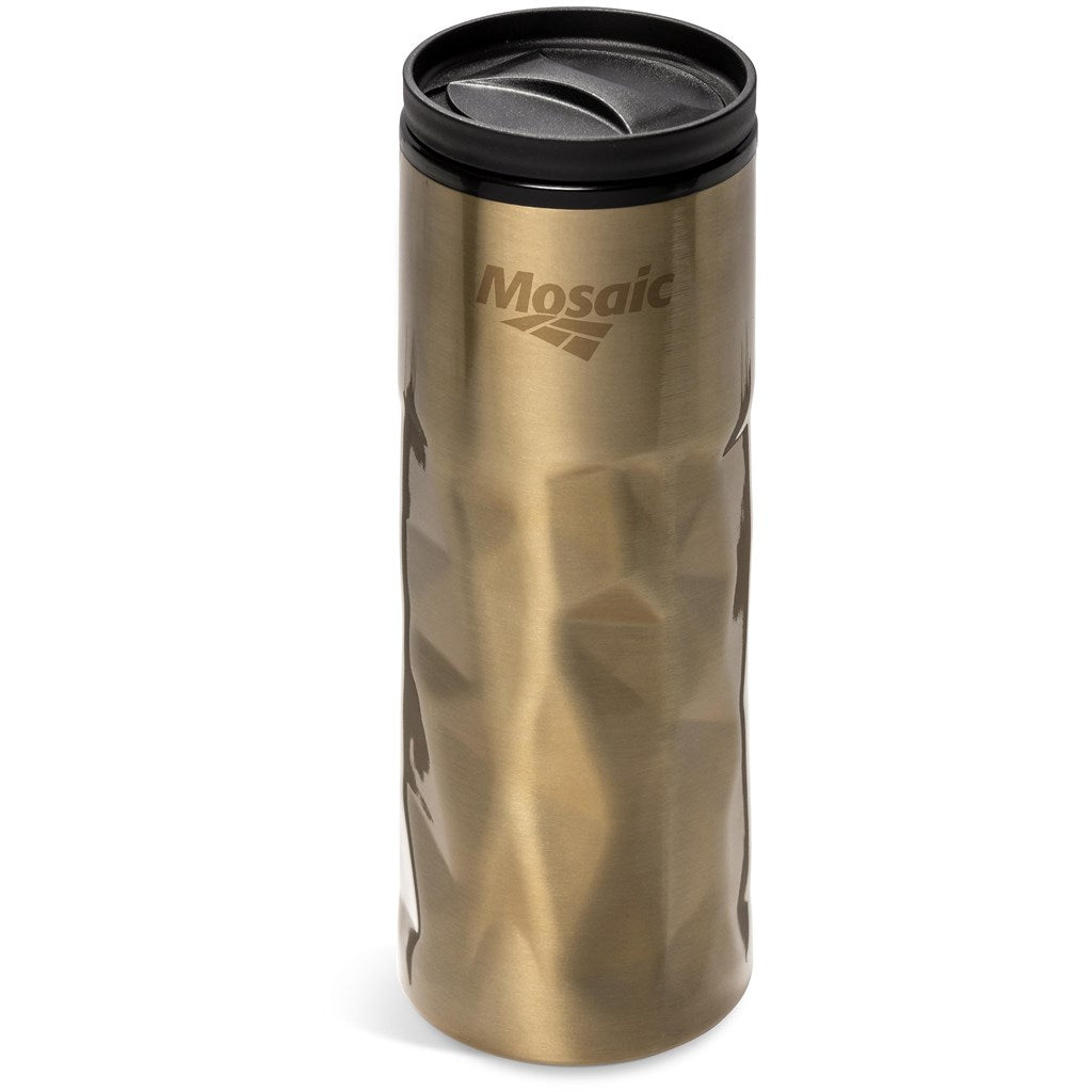 Serendipio Fire & Ice Stainless Steel & Plastic 2-In-1 Tumbler - 435ml - Silver