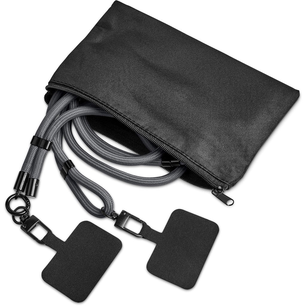 Altitude Fusion Crossbody & Wrist Phone Strap Set in Pouch