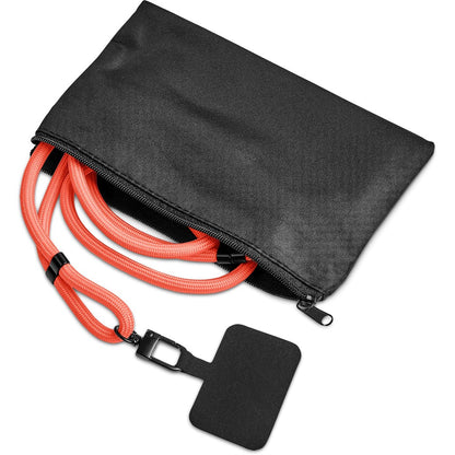 Altitude Resort Crossbody Phone Strap in Pouch