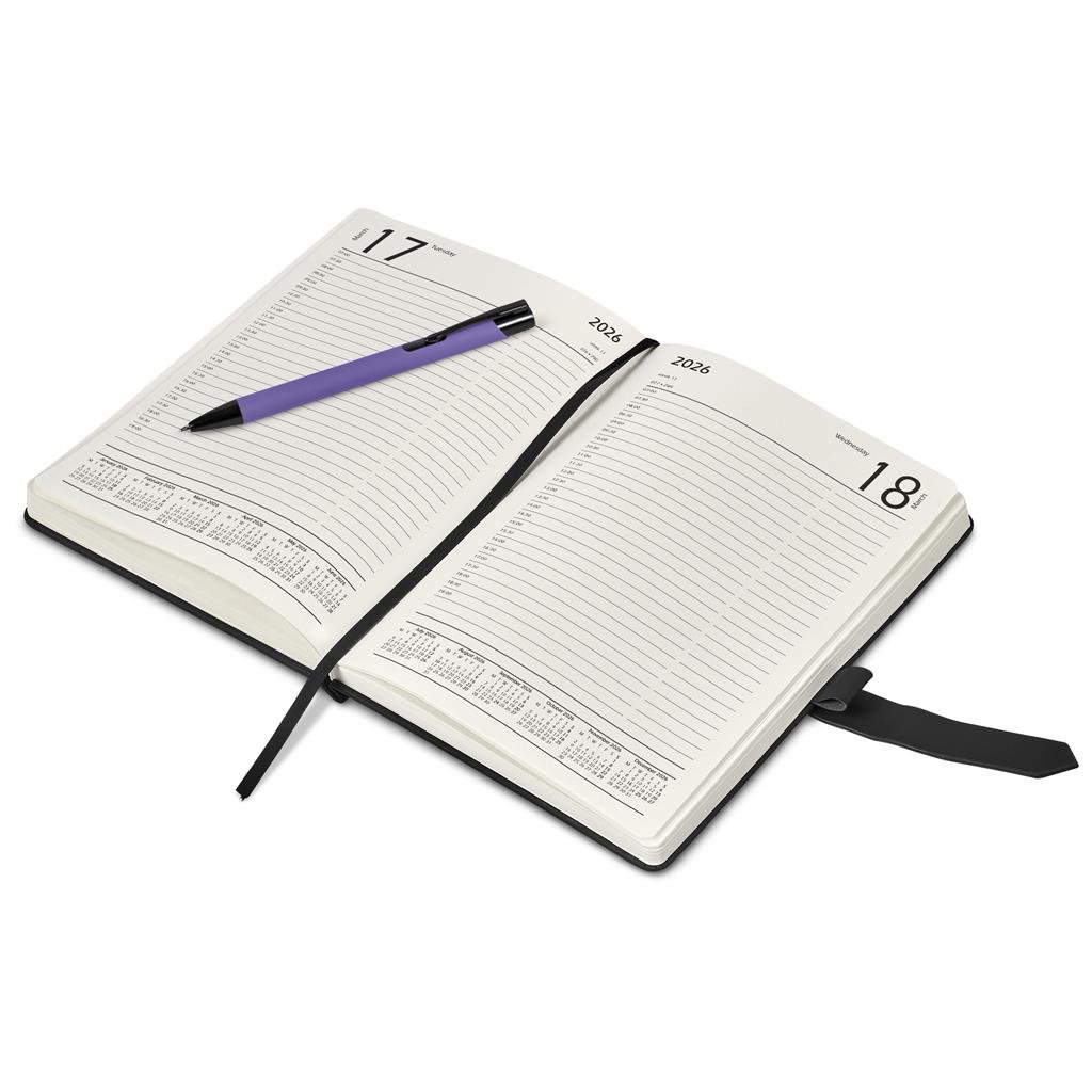 Altitude Enterprise A5 2026 Diary & Zeta Pen Set
