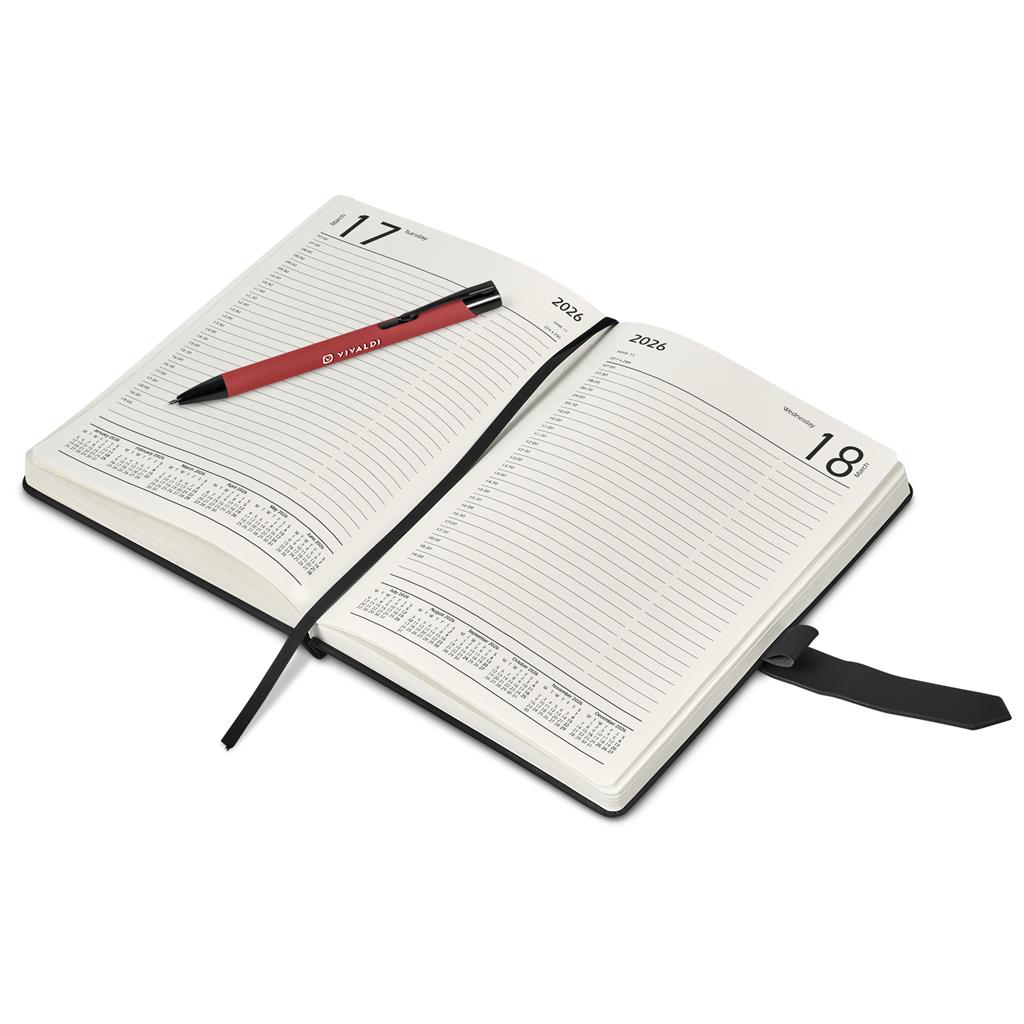 Altitude Enterprise A5 2026 Diary & Zeta Pen Set