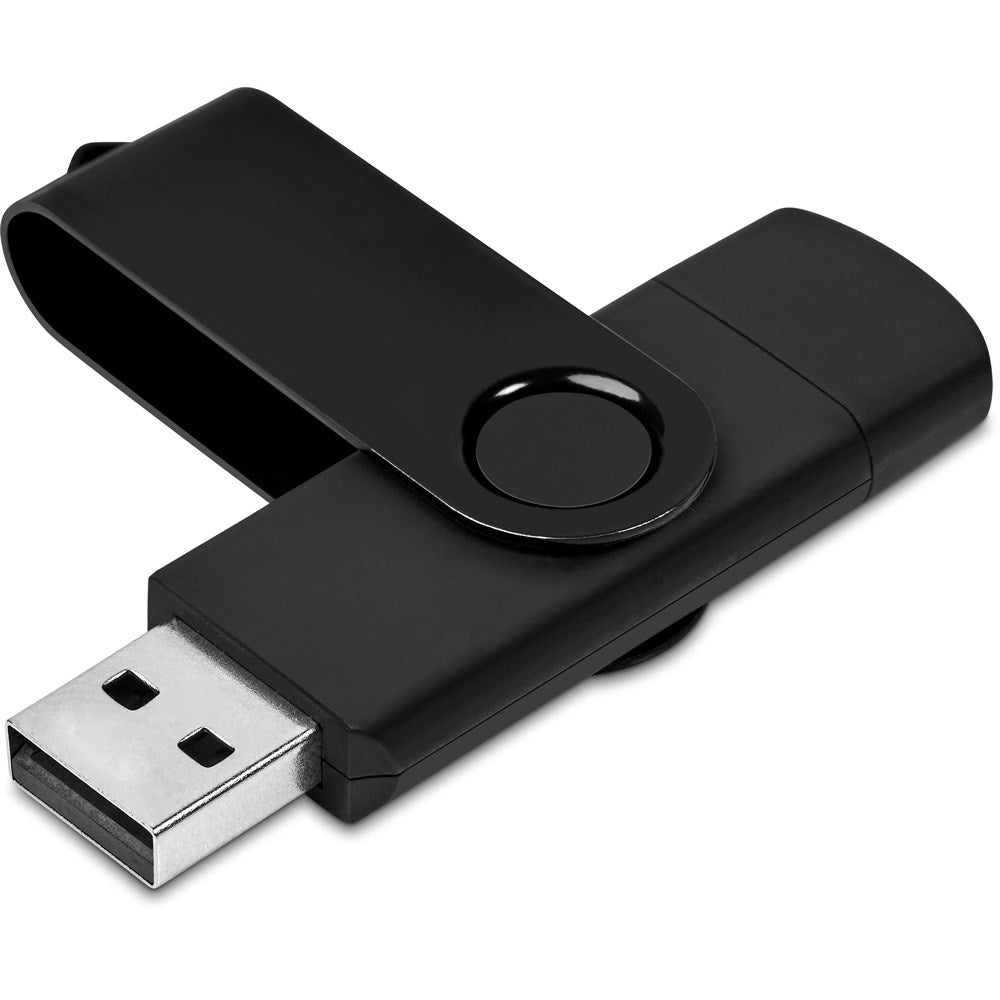 Shuffle Gyro Black Memory Stick - 8GB