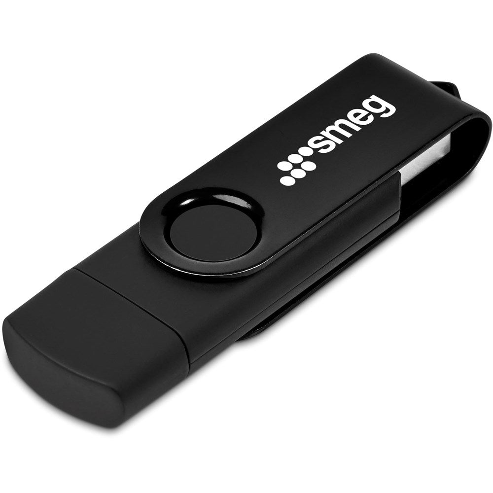 Shuffle Gyro Black Memory Stick - 8GB
