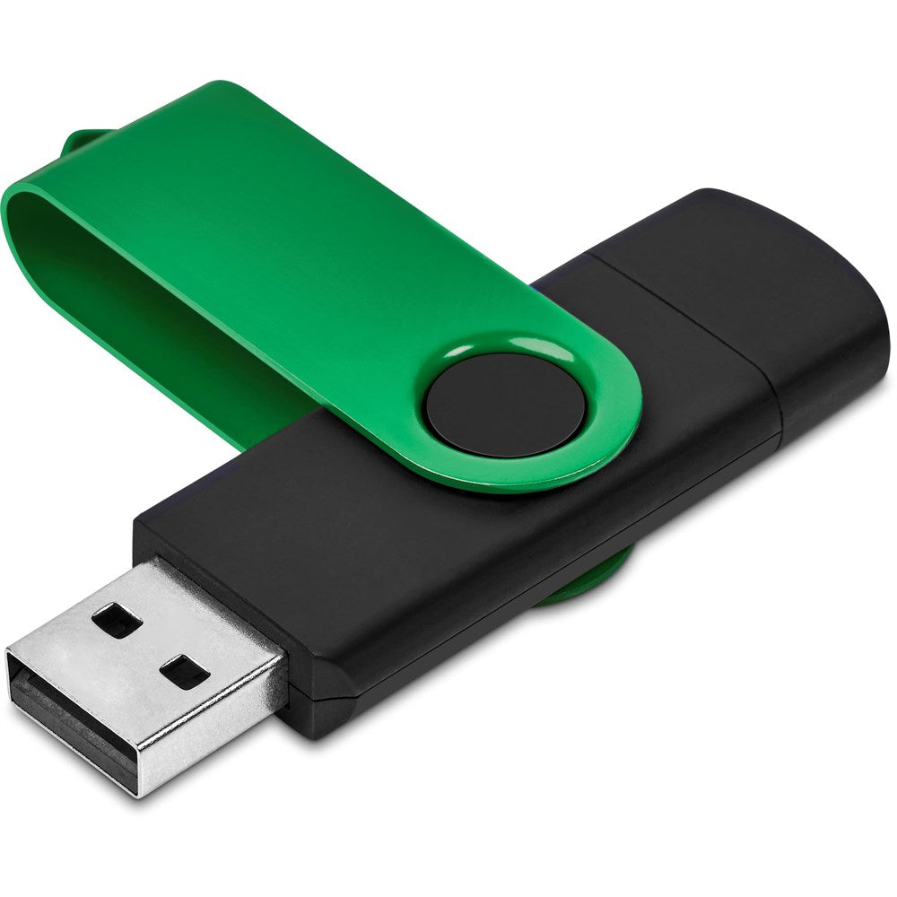 Shuffle Gyro Black Memory Stick - 8GB