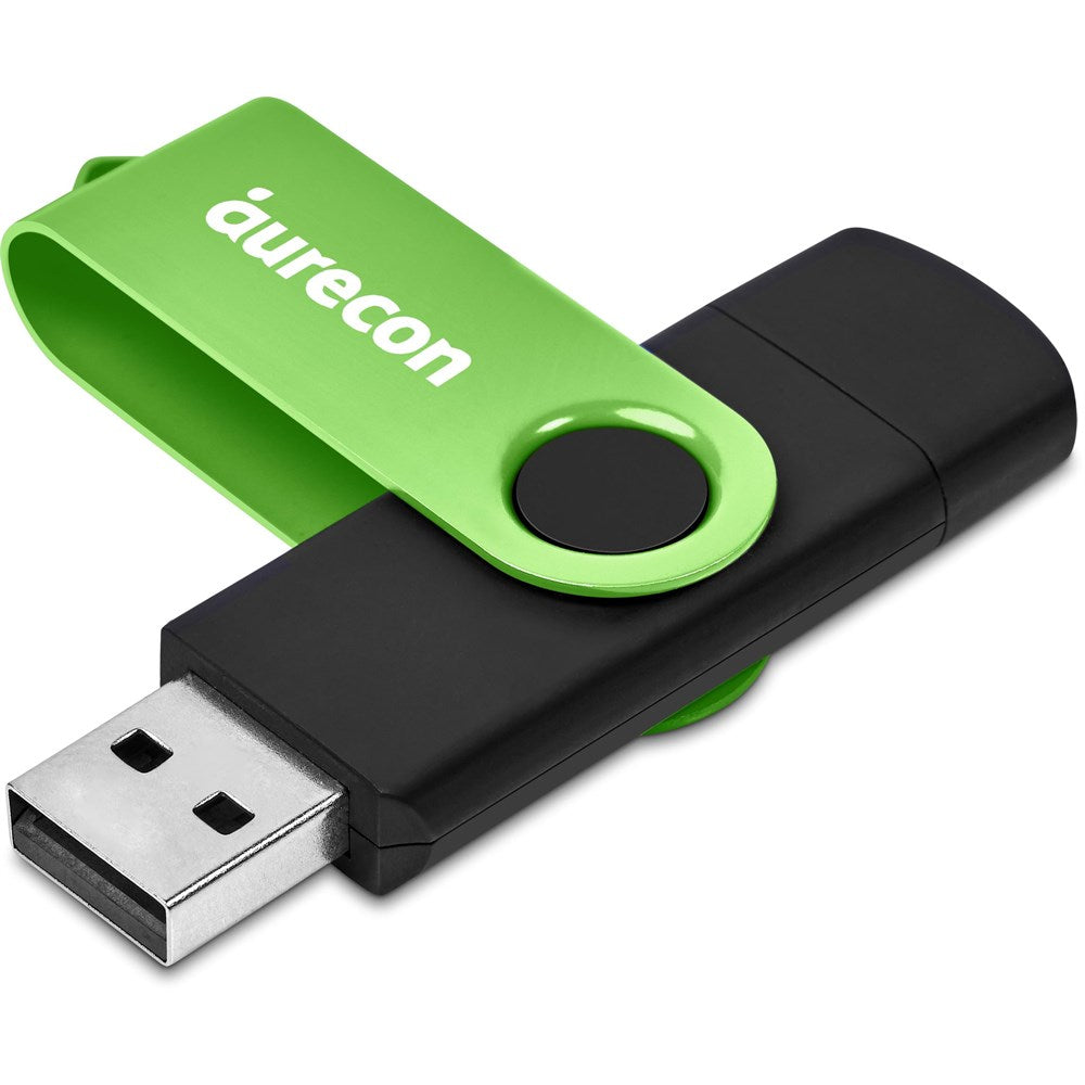 Shuffle Gyro Black Memory Stick - 8GB