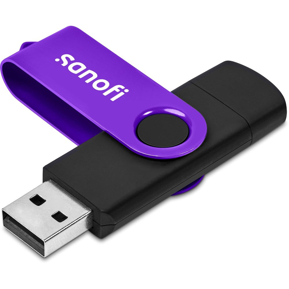 Shuffle Gyro Black Memory Stick - 8GB