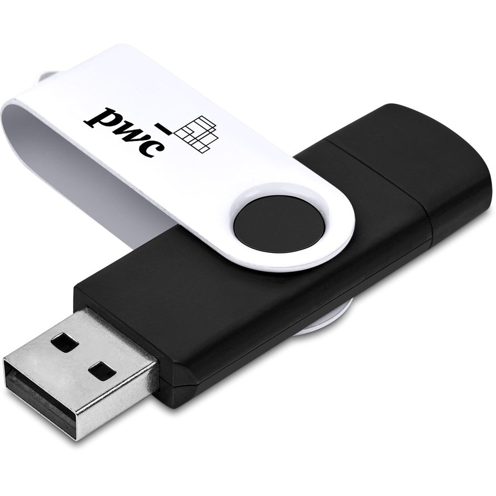 Shuffle Gyro Black Memory Stick - 8GB