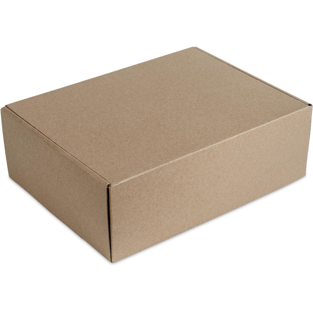 Alps Winter Blanket Gift Set - Silver