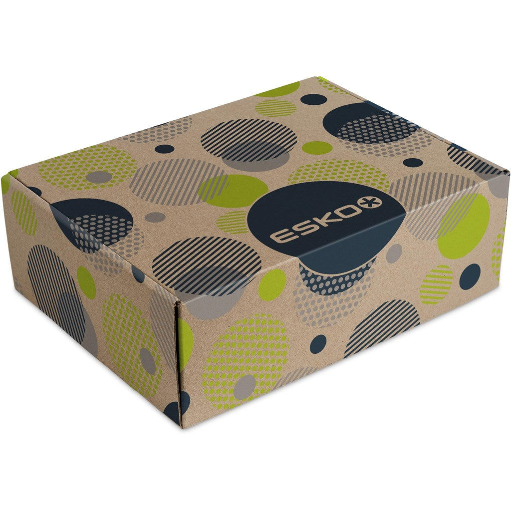 Alps Winter Blanket Gift Set - Silver