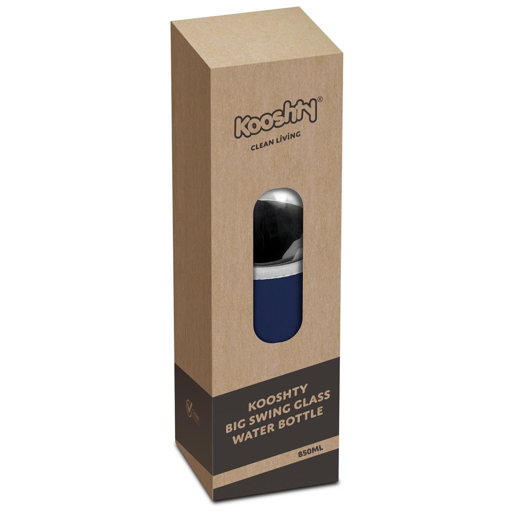 Kooshty Big Swing Neo Glass Water Bottle – 850ml