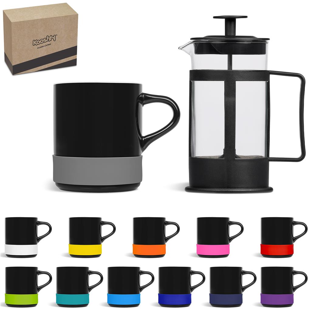 Kooshty Mixalot Black Koffee Set