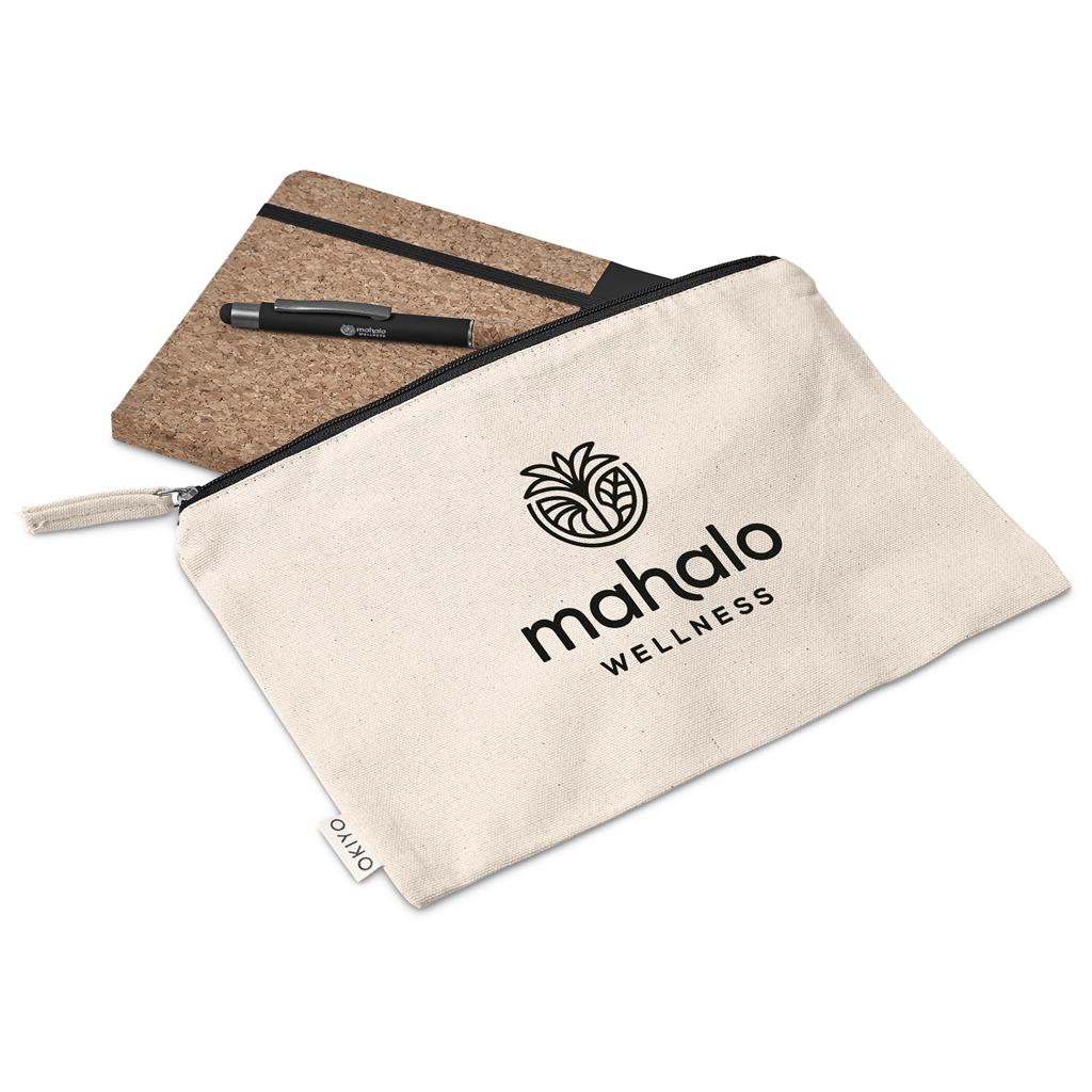 Okiyo Denki Cork Notebook & Pen Set
