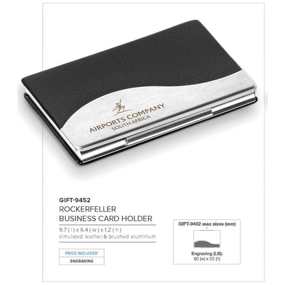 Rockerfeller Business Card Holder