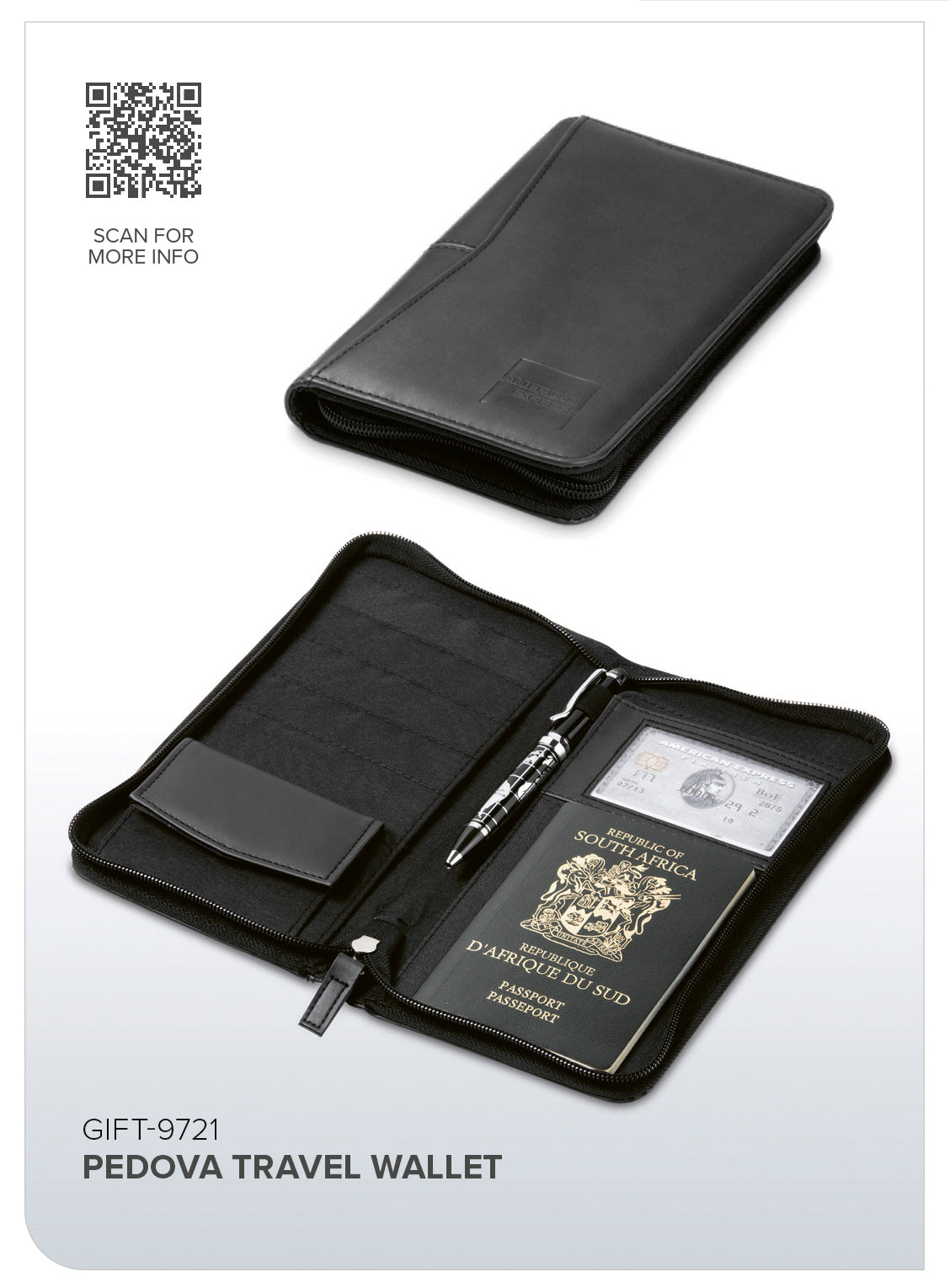 Pedova Travel Wallet