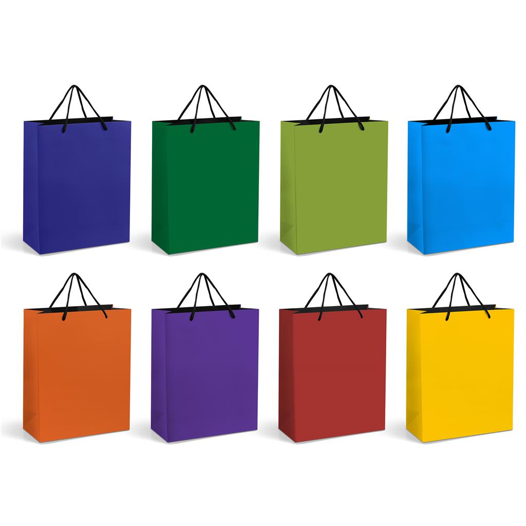 Omega Midi Gift Bag - Yellow