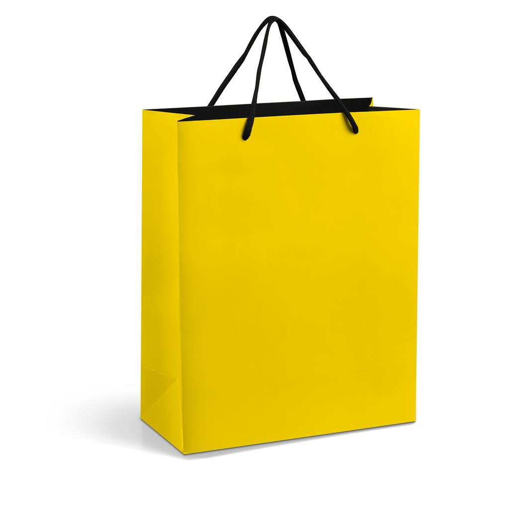 Omega Midi Gift Bag - Yellow