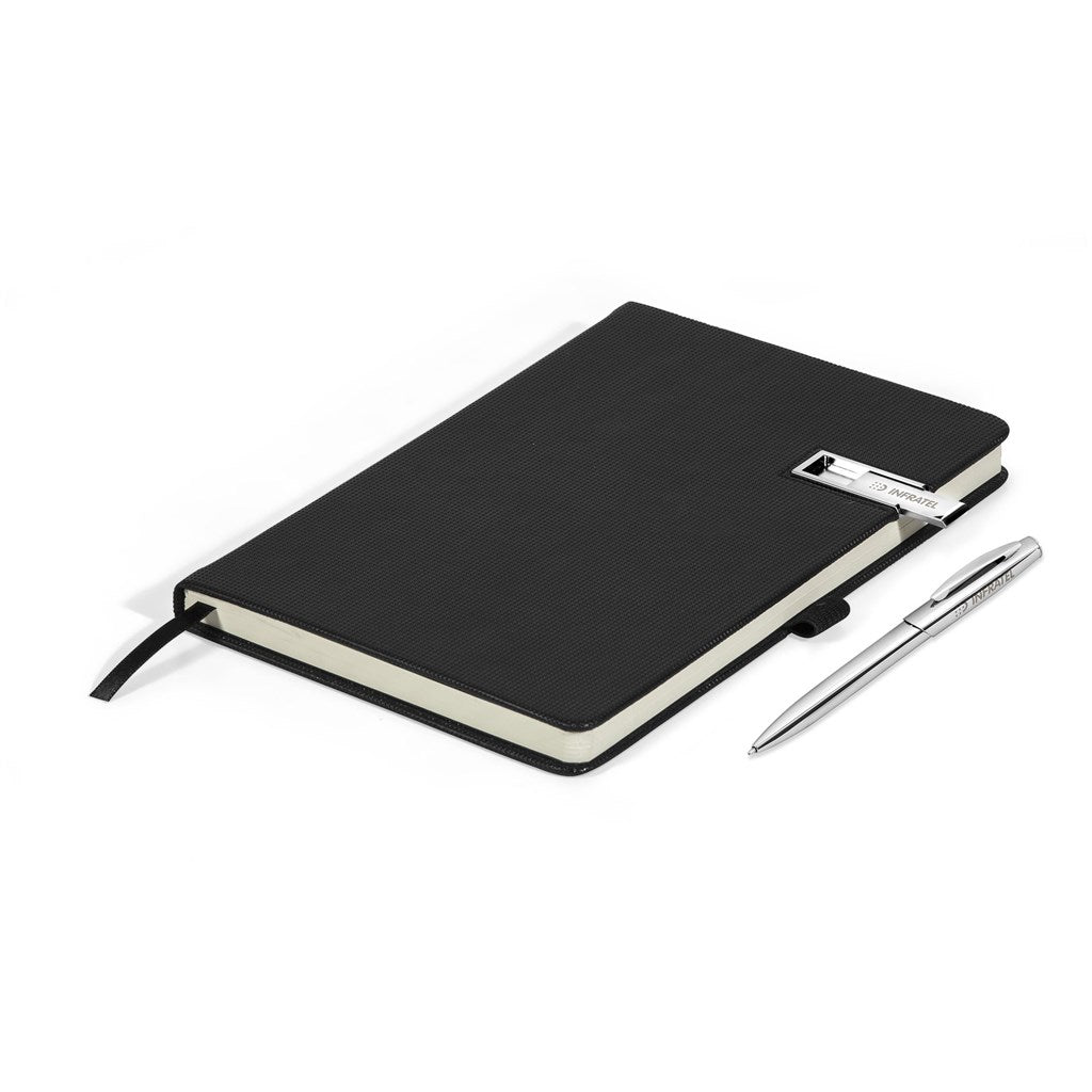 Cypher USB Notebook & Pen Set - 8GB