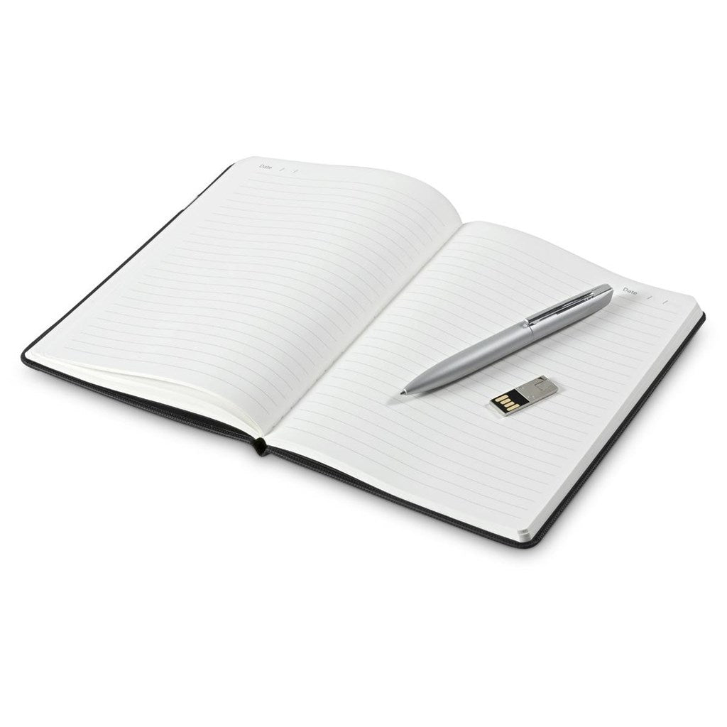 Cypher USB Notebook & Pen Set - 8GB