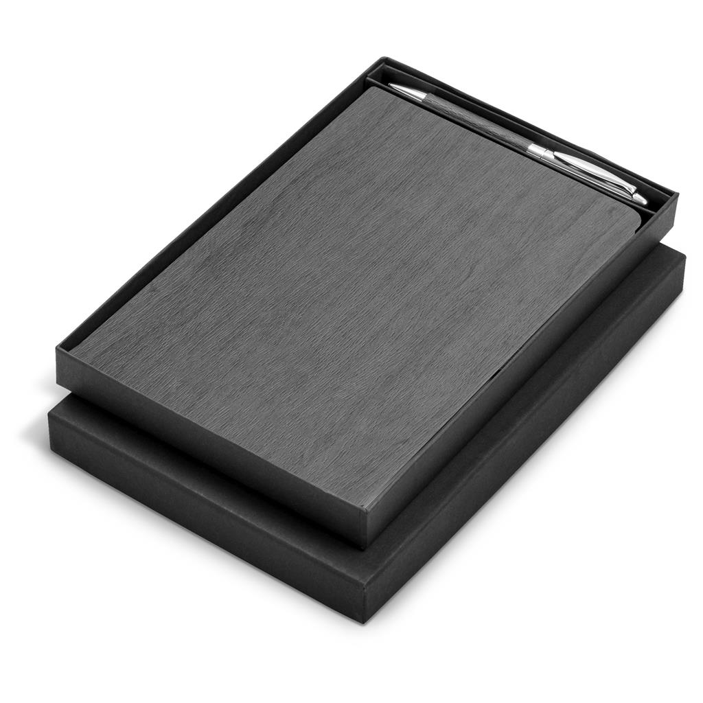 Oakridge Hard Cover Notebook & Pen Set