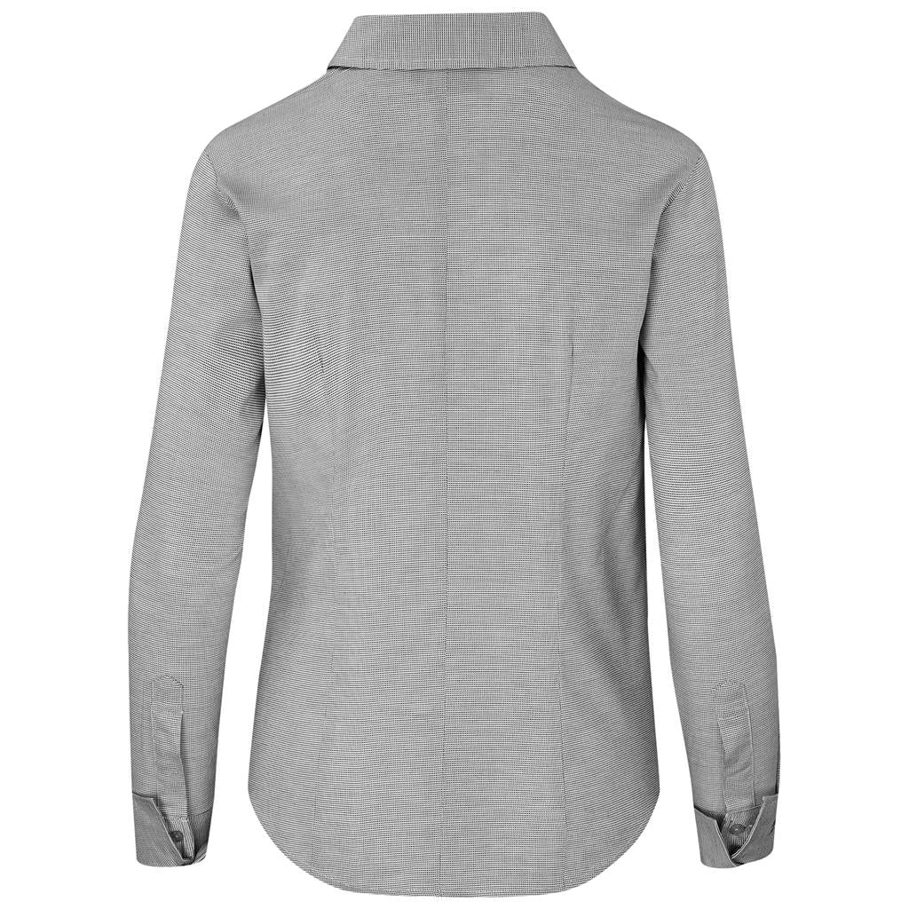 Ladies Long Sleeve Taylor Shirt - Grey