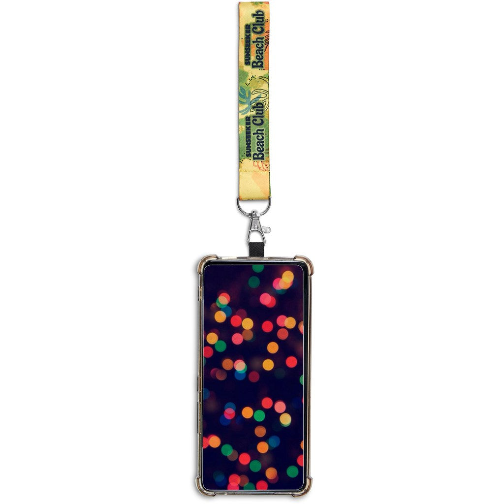 Altitude Rambler Single-Sided Sublimated Satin Wrist Phone Strap