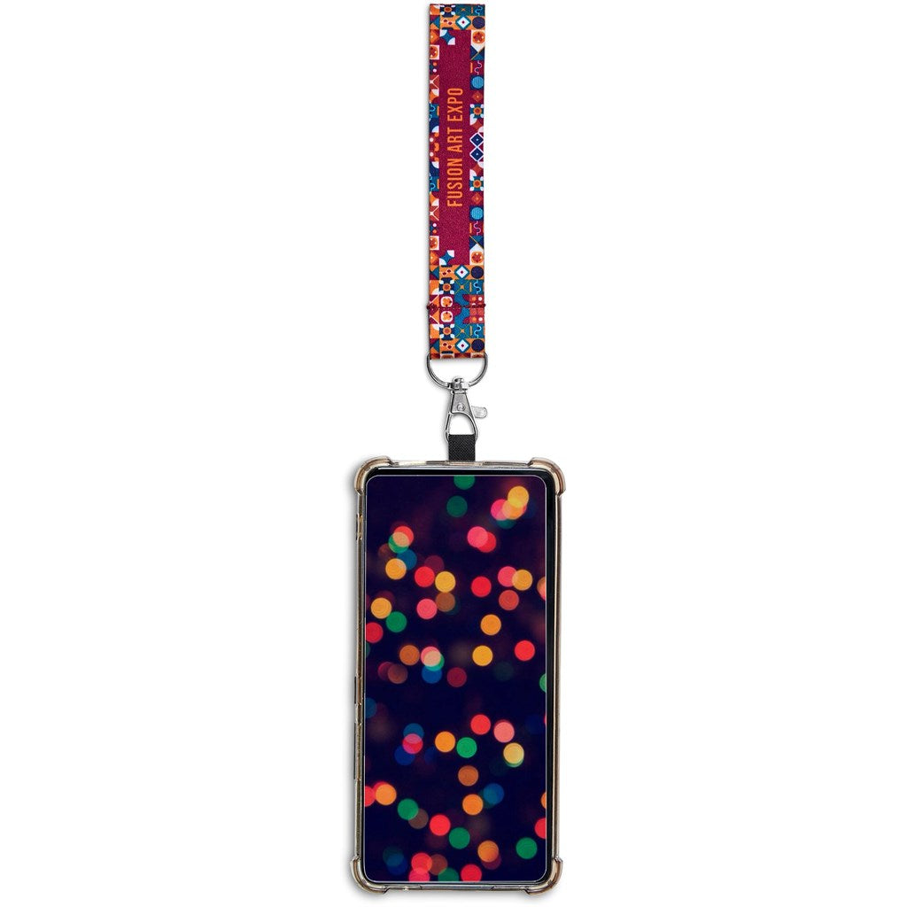 Altitude Rambler Single-Sided Sublimated Satin Wrist Phone Strap