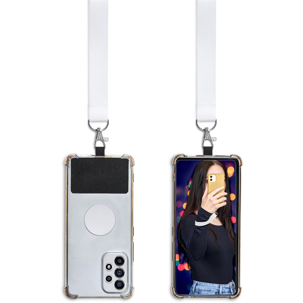 Altitude Rambler Single-Sided Sublimated Satin Wrist Phone Strap