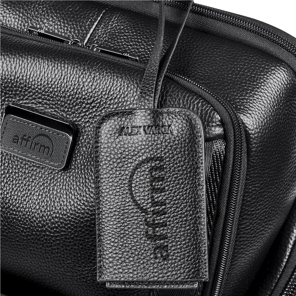 Alex Varga Portofino Leather Laptop Bag