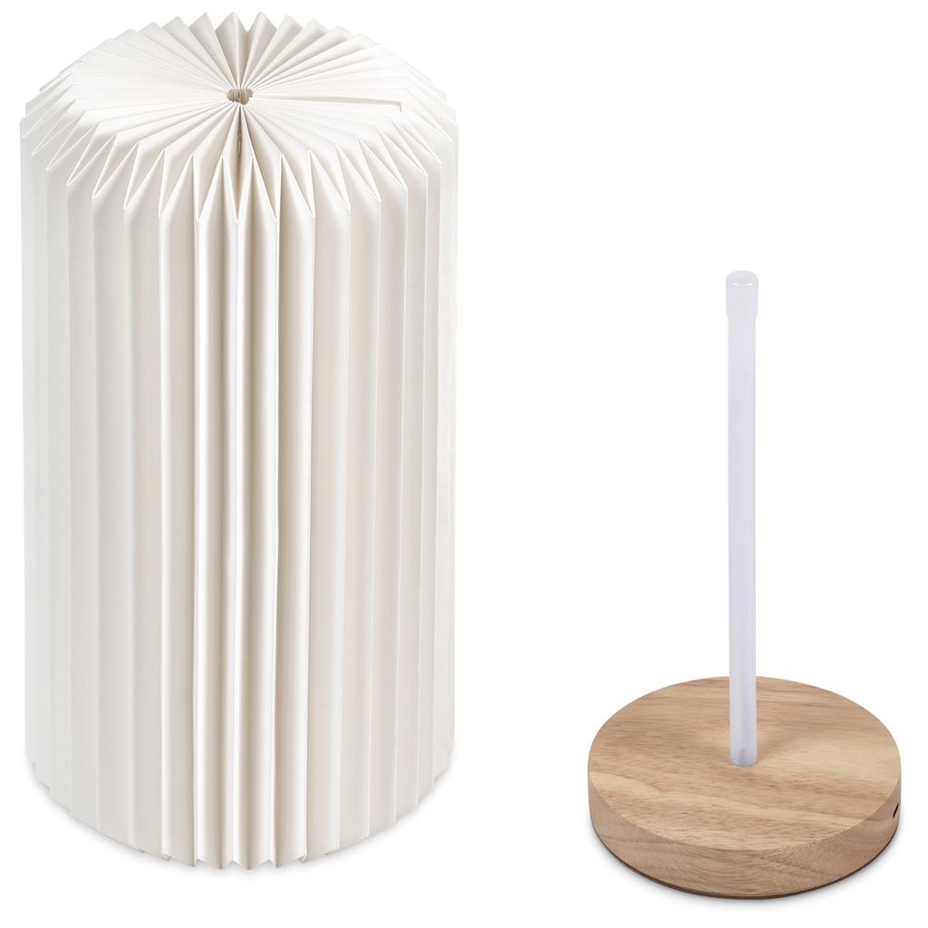 Okiyo Masumi Wood & Paper LED Lamp