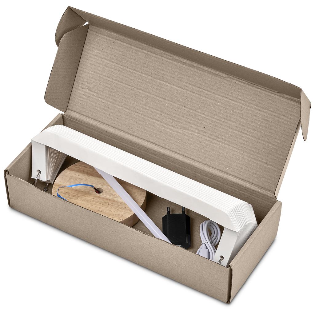 Okiyo Masumi Wood & Paper LED Lamp