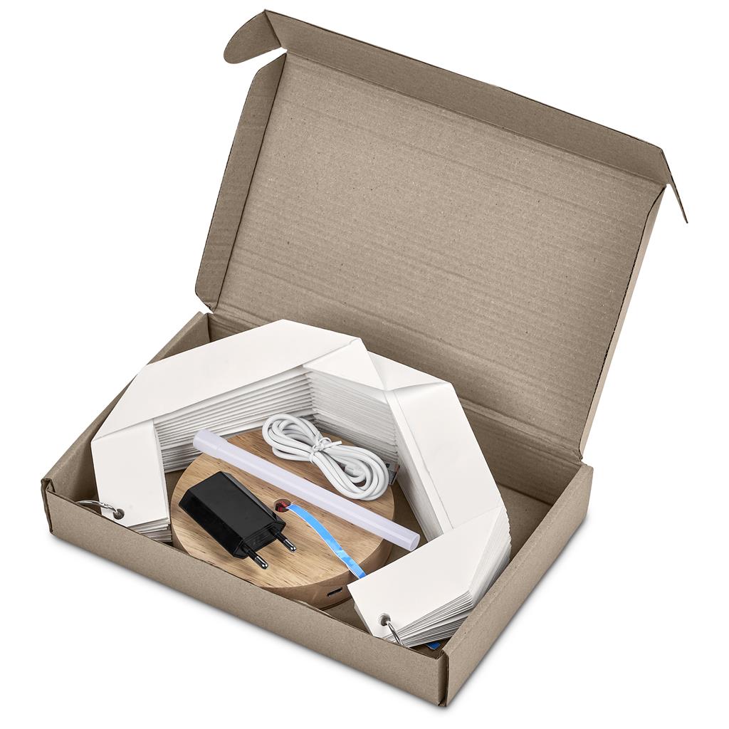 Okiyo Kosuke Wood & Paper LED Lamp